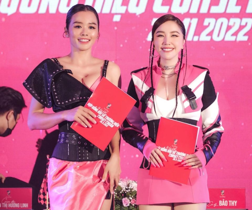 Bảo Thy đại sứ thương hiệu corset chuẩn