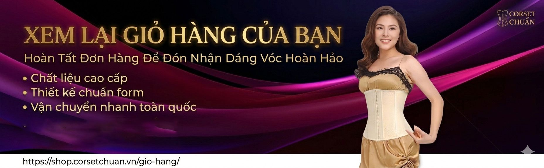 Giỏ hàng Corset Chuẩn