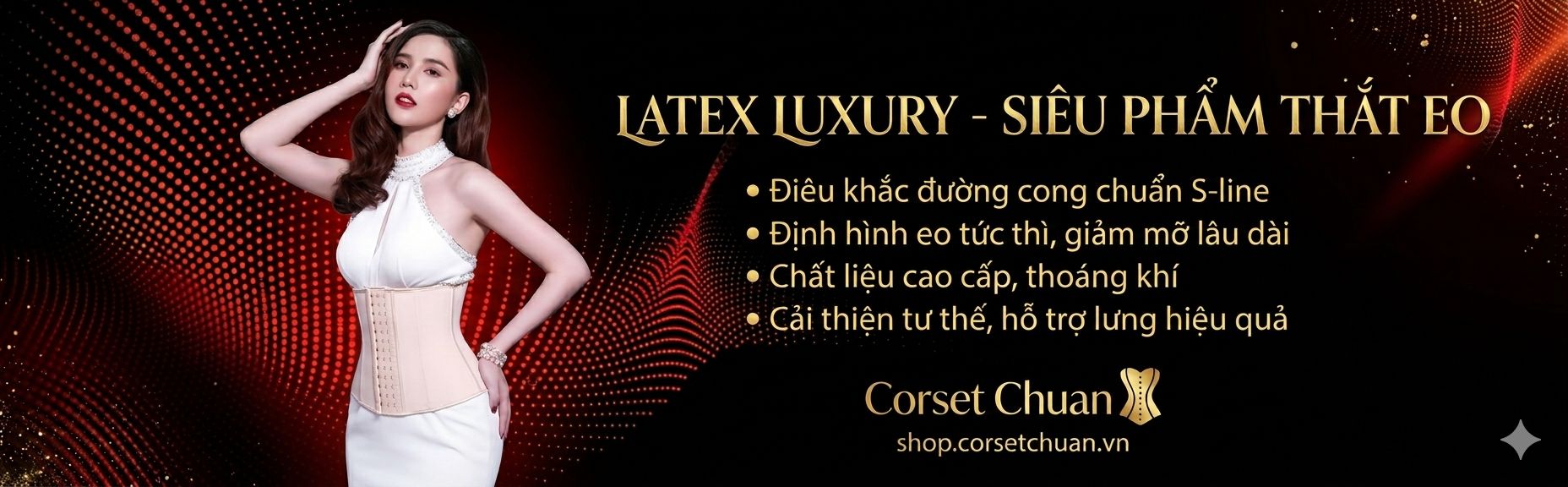 Latex Luxury Corset Chuẩn
